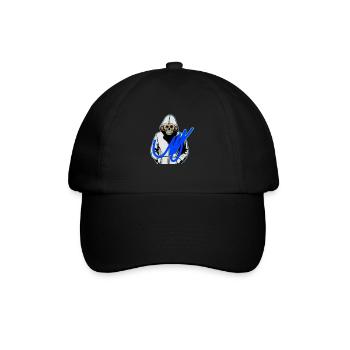 MickyBlue LOGO - Baseball Cap - black/black - Front