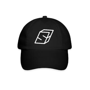 Lettre d’esquisse S - Casquette classique - noir/noir - Devant