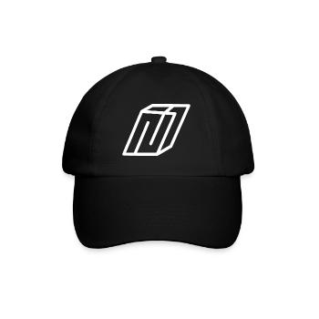 Lettre d’esquisse N - Casquette classique - noir/noir - Devant
