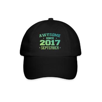 September 2017 Birthday Gift September 2017 - Baseball Cap - black/black - Front