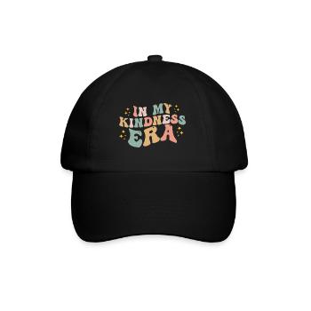 In meiner Kindness-Ära Lustig Groovy In meiner Kindness-Ära - Baseballkappe - Schwarz/Schwarz - Vorne