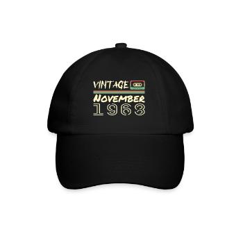 Légendaire Depuis Novembre 1968 - November 1968 - Casquette classique - noir/noir - Devant
