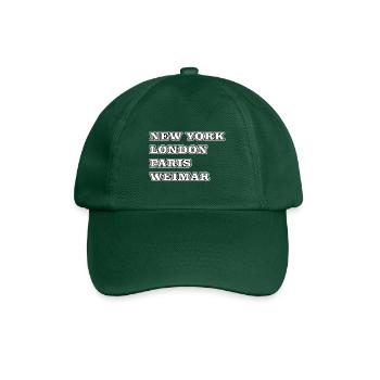 Metropolis Weimar | New York | Londres | Paris - Casquette classique - vert bouteille - Devant