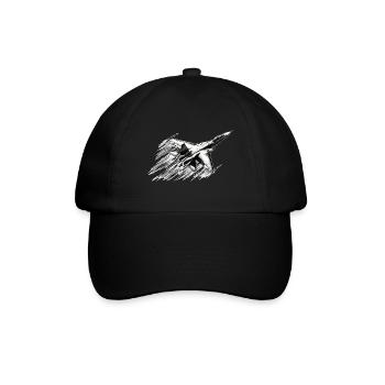 Combattant - Casquette classique - noir/noir - Devant