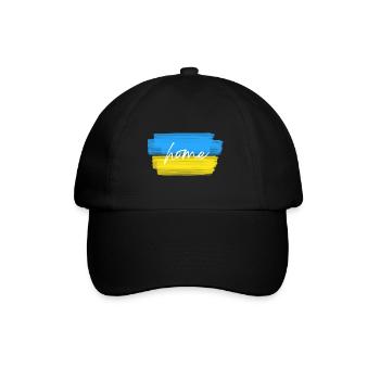Illustration patriotique « HOME » - Casquette classique - noir/noir - Devant