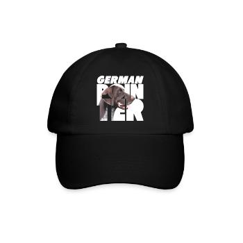 German Pointer VI - Baseball Cap - black/black - Front