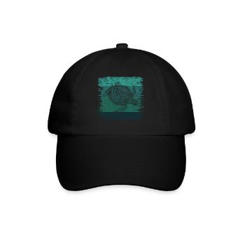 Turtle - Baseball Cap - black/black - Front