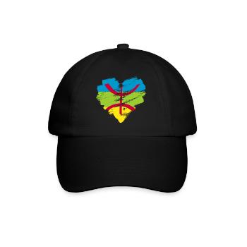 Amazigh - Casquette classique - noir/noir - Devant