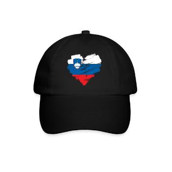 Slovenia - Baseball Cap - black/black - Front