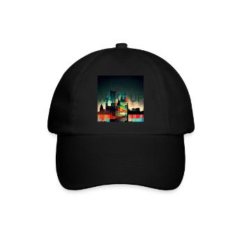 Wake Up Wach Auf - Baseball Cap - black/black - Front