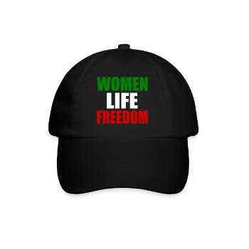 Women life freedom - Casquette classique - noir/noir - Devant
