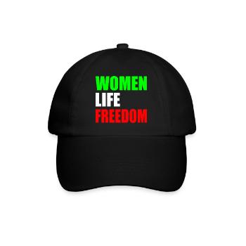 Women life freedom - Casquette classique - noir/noir - Devant