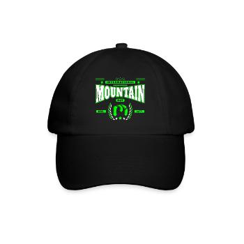 Journée internationale de la montagne - Casquette classique - noir/noir - Devant
