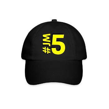 JM5-KARTON - Baseballkappe - Schwarz/Schwarz - Vorne