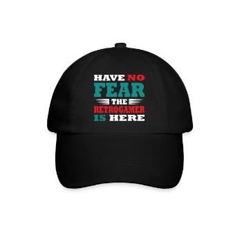 Have no Fear the Retrogamer is here Outfit - Baseball Cap - black/black - Front