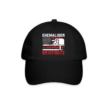 Retirement FORMER POSTMAN USA Funny - Baseball Cap - black/black - Front