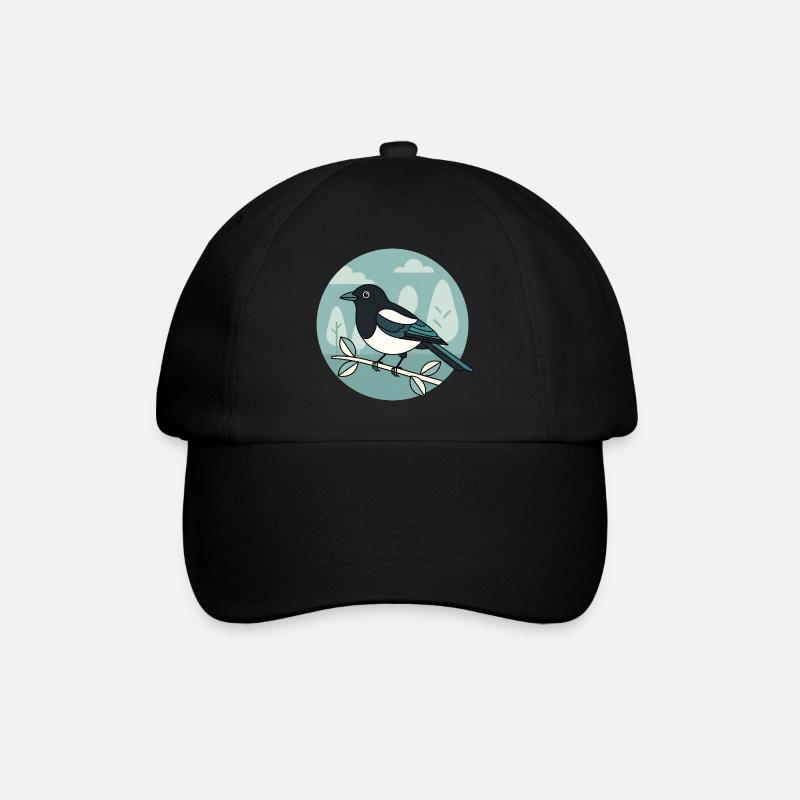 Pie - Casquette classique - noir/noir