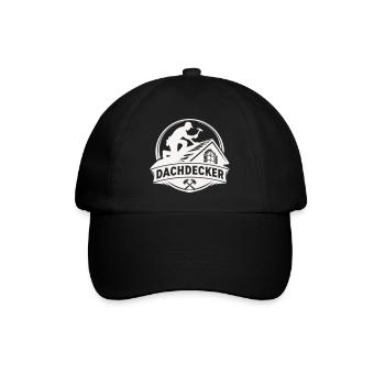 Roofer Craft Logo Motif - Casquette classique - noir/noir - Devant