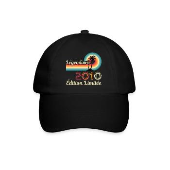 Legendary 2010, Limited Edition - Baseball Cap - black/black - Front