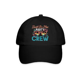 Lloret De Mar Crew - Baseballkappe - Schwarz/Schwarz - Vorne