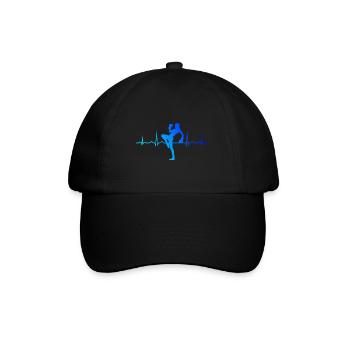 Kickboxing féminin Boxe masculine Kickboxing - Casquette classique - noir/noir - Devant