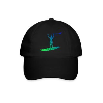 Stand up Paddle Board Sup Femmes Standup Paddle - Casquette classique - noir/noir - Devant
