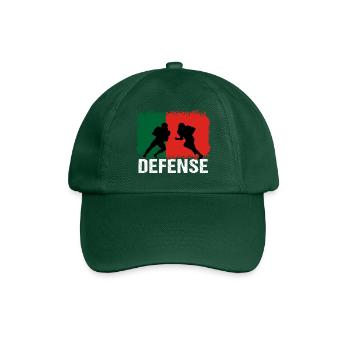 American Football Portugal Defense - Baseballkappe - Flaschengrün - Vorne