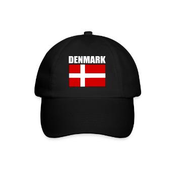 Denmark - Baseball Cap - black/black - Front