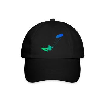 Kitesurf Kitesurf Kitesurfer Kitesurfers Kitesurf Hommes - Casquette classique - noir/noir - Devant