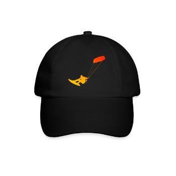 Kitesurf Femme Kitesurf Kitesurf Hommes Kitesurfer - Casquette classique - noir/noir - Devant