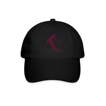 Ski acrobatique Skieur Femmes Sports d’hiver Ski - Casquette classique - noir/noir - Devant