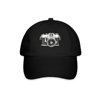 Retro Camera - Baseball Cap - black/black - Front