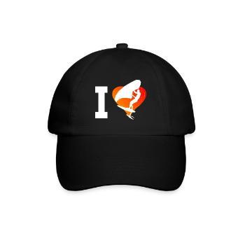 Femme femme wingsurf hydroptère foil aile aile aile - Casquette classique - noir/noir - Devant
