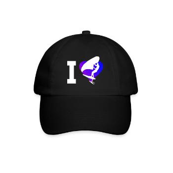 foilwing femme hydroptère aile aileurfe - Casquette classique - noir/noir - Devant