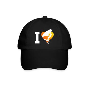 hydroptère wingfoil wingsurf hommes femmes foilwing - Casquette classique - noir/noir - Devant