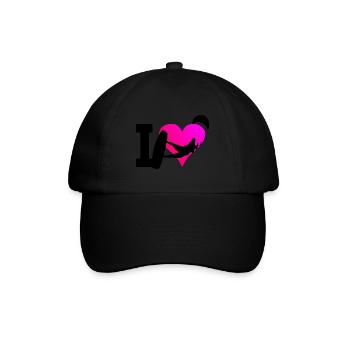 Kiting Kite Kitesurfing Kitesurfing Kitesurf - Baseball Cap - black/black - Front