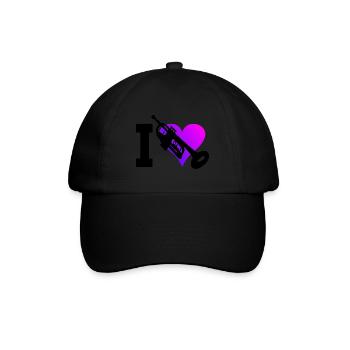 Trumpet Playing Trumpet Player Men's TrumpetSp - Baseball Cap - black/black - Front