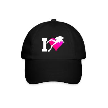 Plongeur Plongeur Plongeur Plongeurs Plongée Dames - Casquette classique - noir/noir - Devant