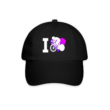 Vélo de route Vélo de route Hommes Cyclisme sur route - Casquette classique - noir/noir - Devant