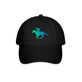 Équitation Équitation Équitation Hommes - Casquette classique - noir/noir - Devant