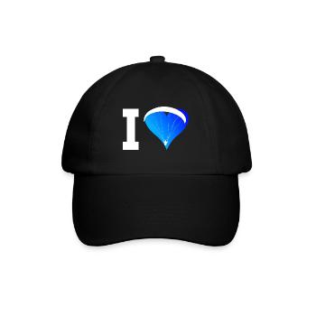 Paragliders Men Paragliding Paragliders - Baseball Cap - black/black - Front