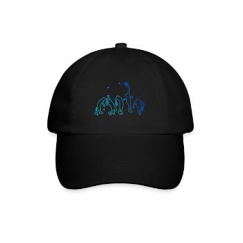 Tennis Jouer au tennis Hommes Femmes Jouer au tennis - Casquette classique - noir/noir - Devant