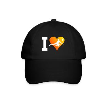 Joueurs de volleyball Volleyball masculin Volleyball - Casquette classique - noir/noir - Devant