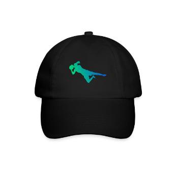 Football Football Goalkeeper Footballer Men - Baseball Cap - black/black - Front