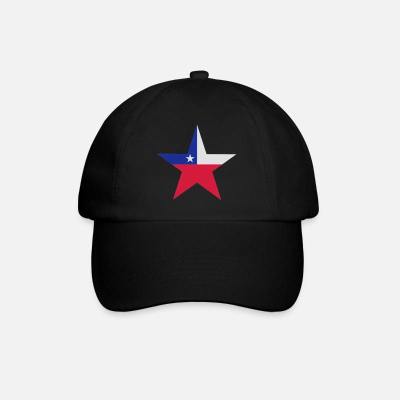 Étoile chilienne - Casquette classique - noir/noir