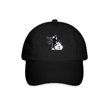 runner - Baseball Cap - black/black - Front