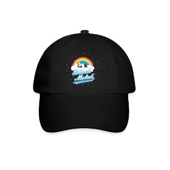 Black Metal Panda - Baseball Cap - black/black - Front
