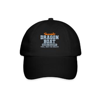 Dragon Boat Racing Crew Paddlers Water Sport - Baseball Cap - black/black - Front