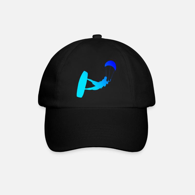 Kitesurf kitesurf kitesurf hommes kitesurfers - Casquette classique - noir/noir