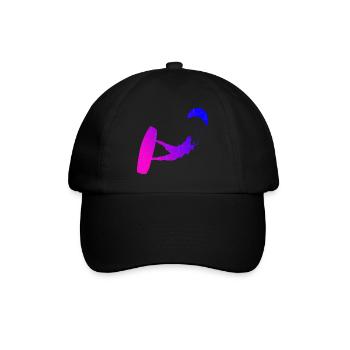 Kitesurf Hommes Kitesurf Femmes Kitesurfer - Casquette classique - noir/noir - Devant